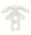 Jellycat Rangle - 18x8 cm - Bashful Bunny - Cream Jellycat Rangle - 18x8 cm - Bashful Bunny - Cream