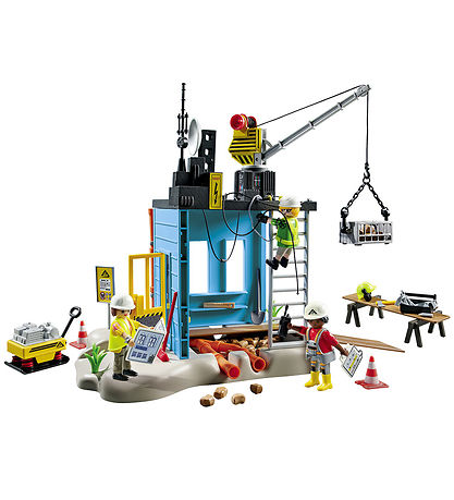 Playmobil Action Heroes - Byggeplads - 71650 - 138 Dele