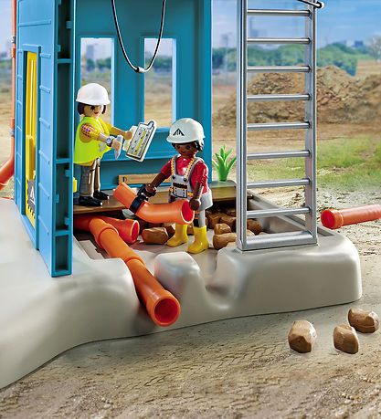Playmobil Action Heroes - Byggeplads - 71650 - 138 Dele