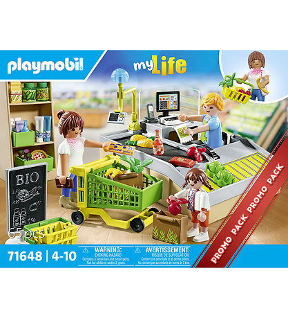 Playmobil My Life - Økologisk Supermarked - 71648 - 65 Dele
