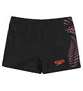 Speedo Swim Trunks - Hyper Boom Panel Jammer - Black/Red