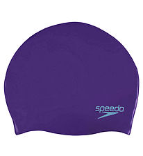 Speedo Badehætte - Junior - Silicone - Violet/Turquoise Speedo Badehætte - Junior - Silicone - Violet/Turquoise