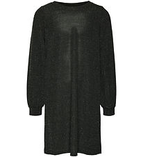 Vero Moda Girl Kjole - VmKanva - Black/Silver Lurex Vero Moda Girl Kjole - VmKanva - Black/Silver Lurex