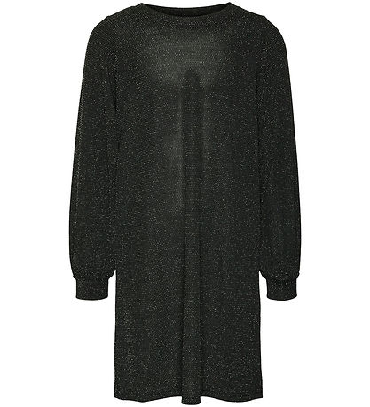 Vero Moda Girl Kjole - VmKanva - Black/Silver Lurex Vero Moda Girl Kjole - VmKanva - Black/Silver Lurex