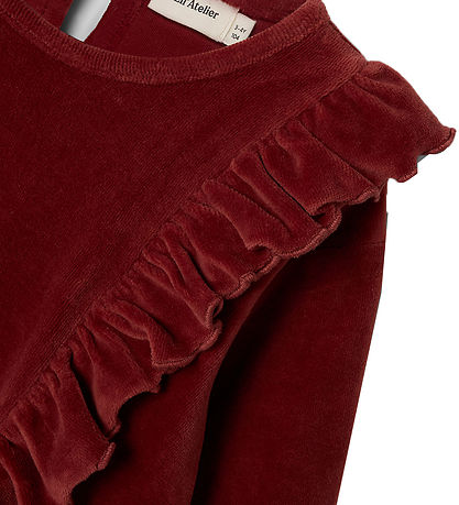 Lil Atelier Bluse - NmfSaga - Spiced Apple