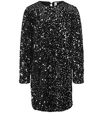 Vero Moda Girl Kjole - VmBella - Black/Silver Sequins Vero Moda Girl Kjole - VmBella - Black/Silver Sequins