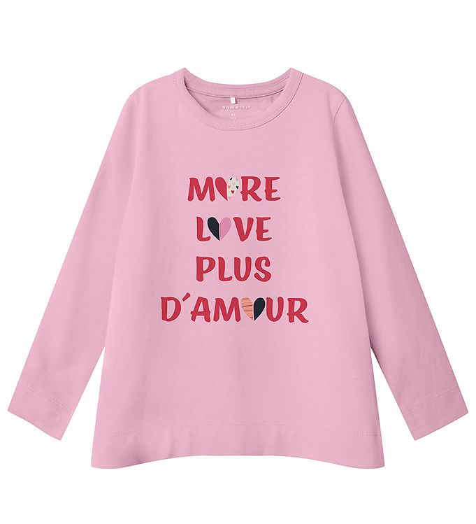 Name It Roseate Spoonbill More Love Top - Str. 2y 92cm
