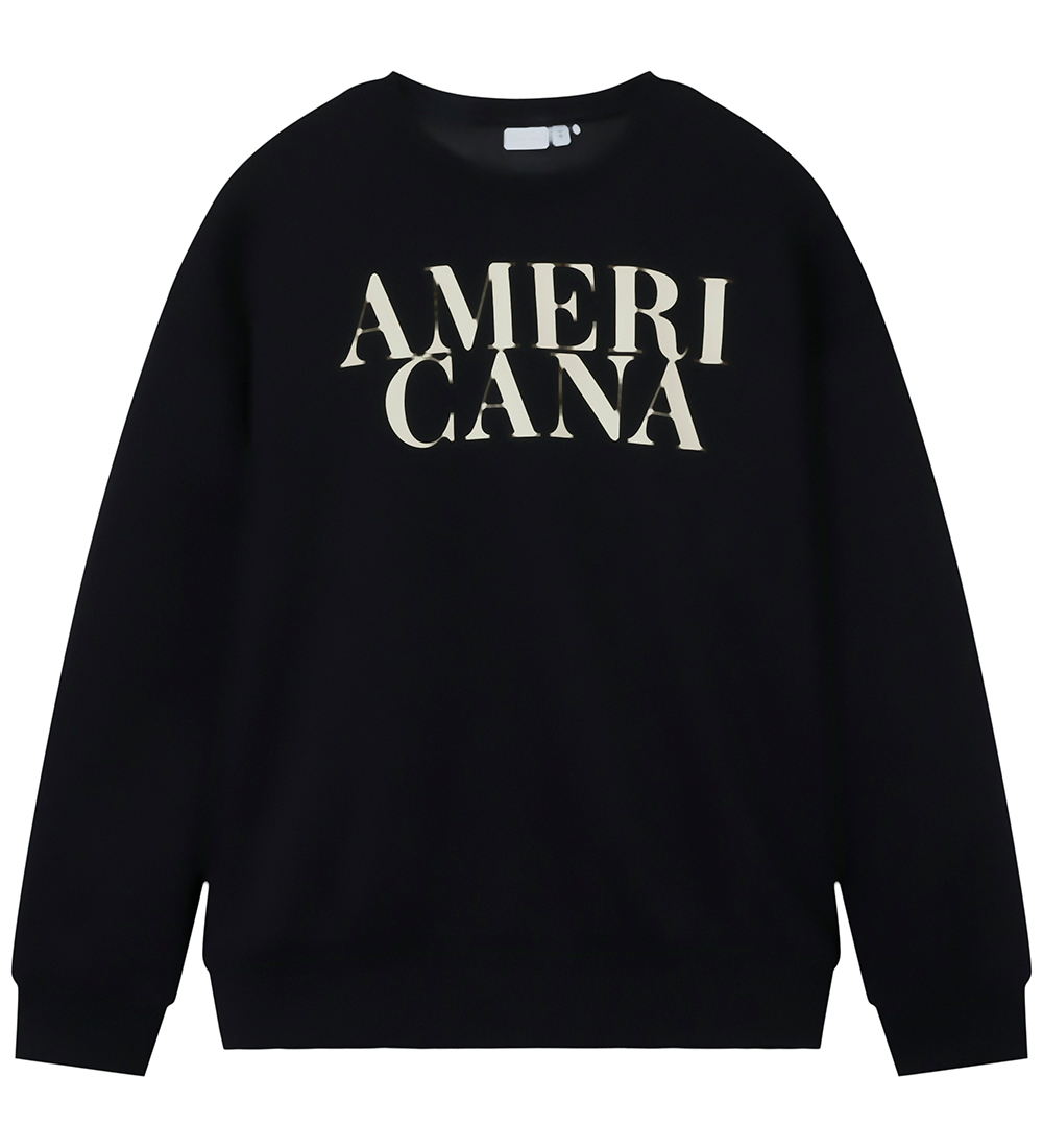 Name It Sweatshirt - NkfOrina - Black - Name It - 7-8 Jahre (122-128) - Sweatshirts