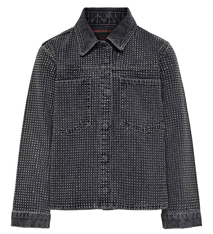 Kids Only Denimjakke - KogHudson - Grey Denim