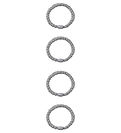Name It Elastic Hair Bands - 4-Pack - NkfAcc-Arise - Icelandic B