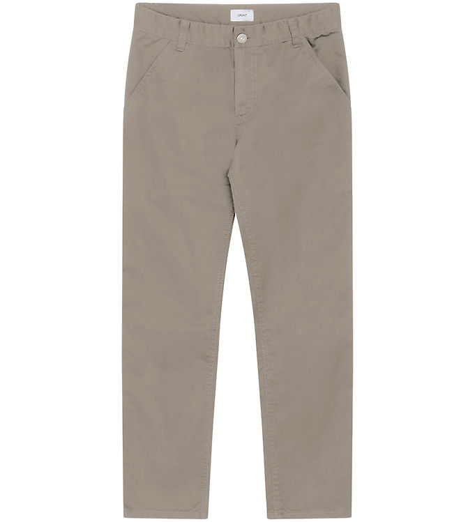 Grunt Bukser - GrCobbelstone - Grey/Brown