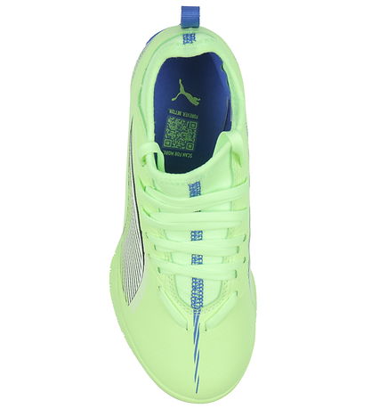 Puma Indendørssko - Ultra 5 Match IT + Mid - Fizzy Apple/Hvid