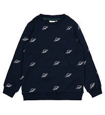 The New Sweatshirt - TnMarty Pique - Navy Blazer The New Sweatshirt - TnMarty Pique - Navy Blazer