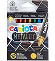 Carioca Voksfarver - 8 stk - Metallic