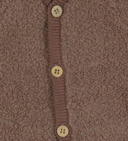 Smallstuff Cardigan - Uld - Rose Brown Smallstuff Cardigan - Uld - Rose Brown