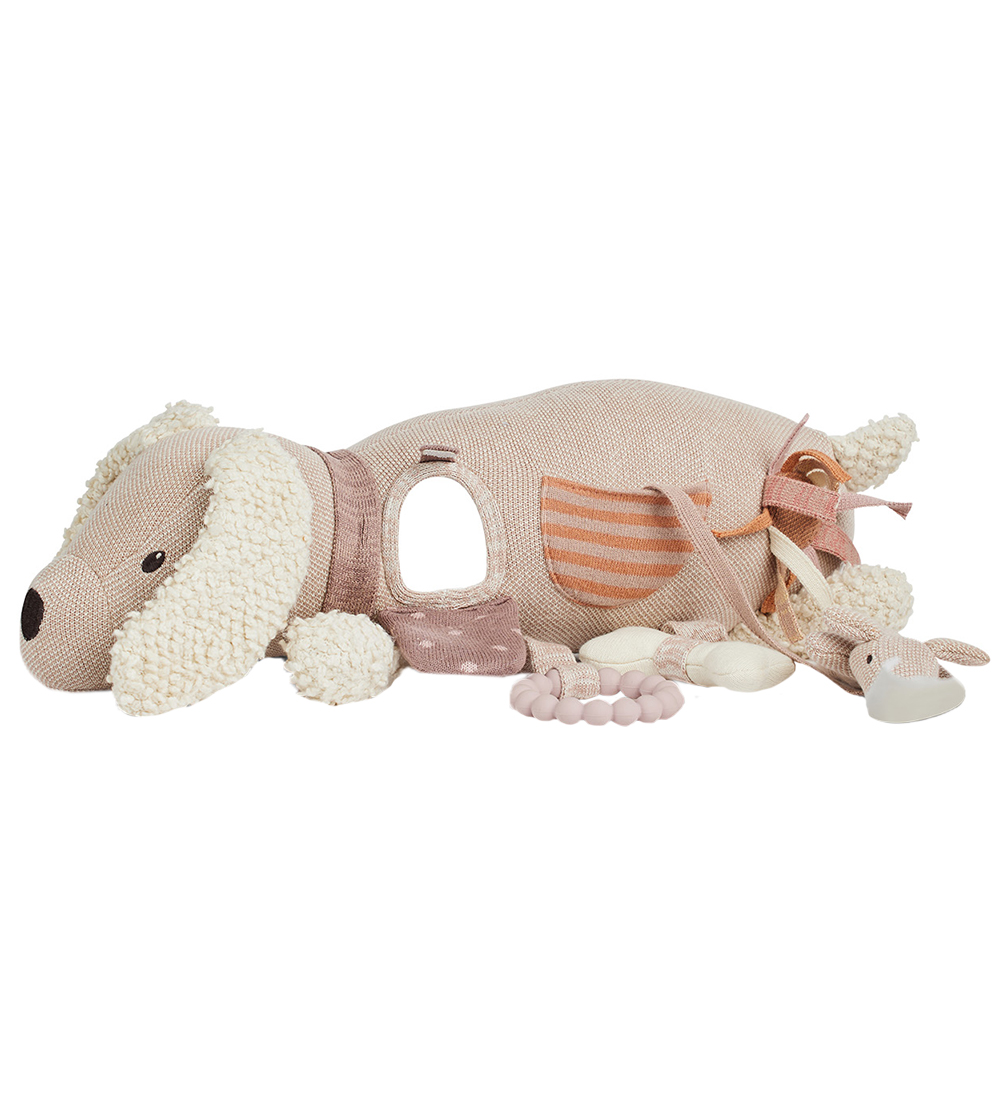 Smallstuff Motorikspielzeug - Dog - Rose - Smallstuff - One Size - Motorikspielzeug