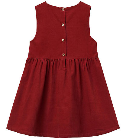 Wheat Kjole - Fløjl -  Thelma - Cherry Red Wheat Kjole - Fløjl -  Thelma - Cherry Red