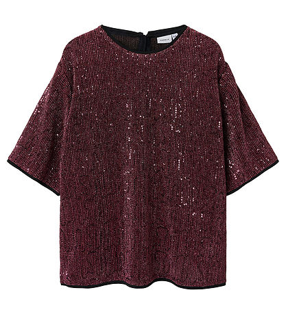 Name It Top - NkfRunic - Fandango Pink w. Glitter Name It Top - NkfRunic - Fandango Pink w. Glitter