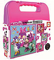 Educa Puslespil - 4 Forskellige - Minnie Mouse Educa Puslespil - 4 Forskellige - Minnie Mouse