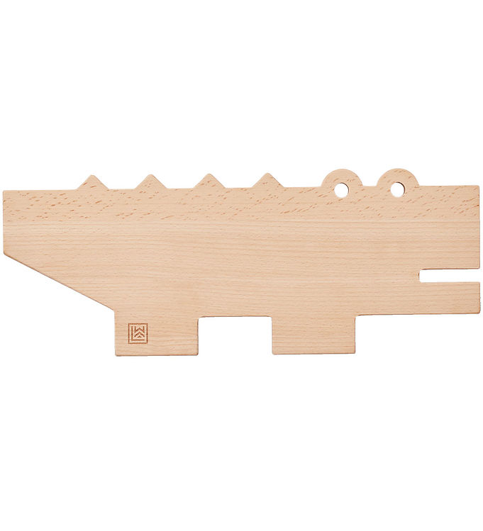 Liewood Skærebræt - Hannae Crocodile - Natural