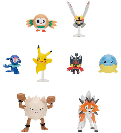 Pokémon Figur - 8-pak - Battle Figure