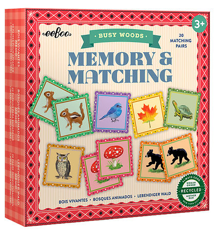 Eeboo Spil - Vendespil - Busy Woods Eeboo Spil - Vendespil - Busy Woods