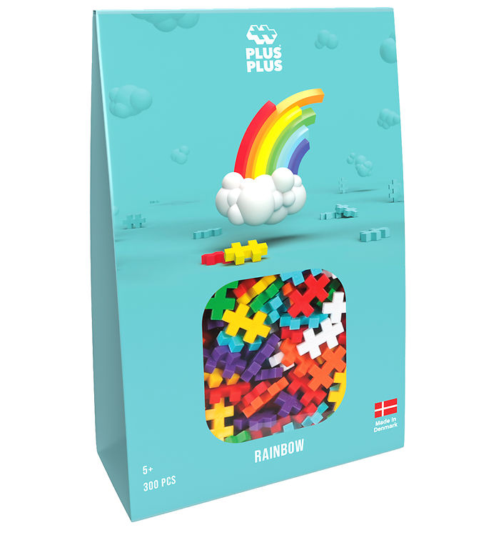 Plus-Plus Mini - 300 stk. - Rainbow Mix