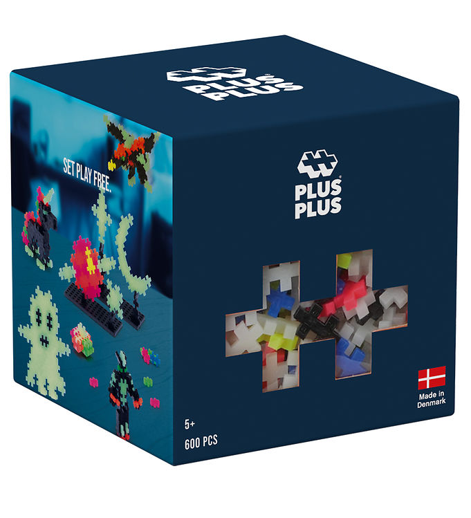 Plus-Plus - 600 stk. - Glow In The Dark