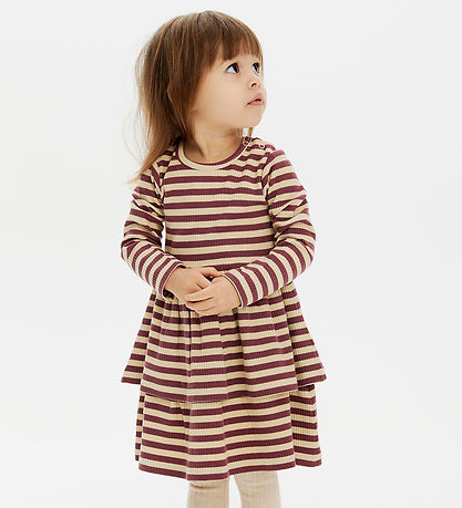 The New Siblings Kjole - Rib - TnsFro - Crushed Berry The New Siblings Kjole - Rib - TnsFro - Crushed Berry