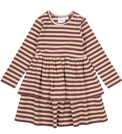 The New Siblings Kjole - Rib - TnsFro - Crushed Berry The New Siblings Kjole - Rib - TnsFro - Crushed Berry