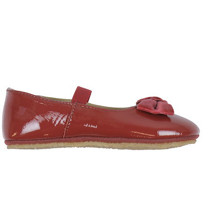 Wheat Ballerina Sko - Rosen - Cherry Red Wheat Ballerina Sko - Rosen - Cherry Red
