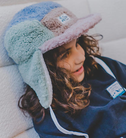 Lil'Boo Copenhagen Hue - teddy Fleece - Rose/Mint/Blue