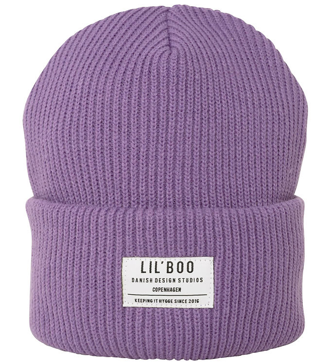Lil'Boo Copenhagen Hue - Strik - Hygge Beanie - Light Purple
