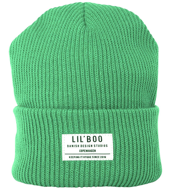 Lil'Boo Copenhagen Hue - strik - Hygge Beanie - Spring Green