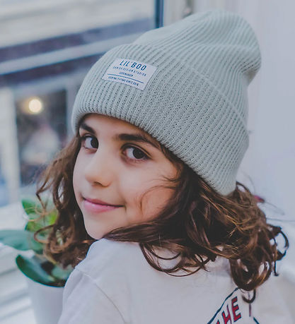 Lil'Boo Copenhagen Hue - Strik - Hygge Beanie - Mist Mint