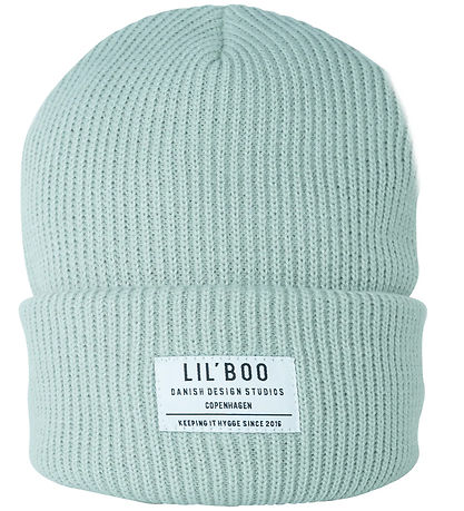 Lil'Boo Copenhagen Hue - Strik - Hygge Beanie - Mist Mint Lil'Boo Copenhagen Hue - Strik - Hygge Beanie - Mist Mint