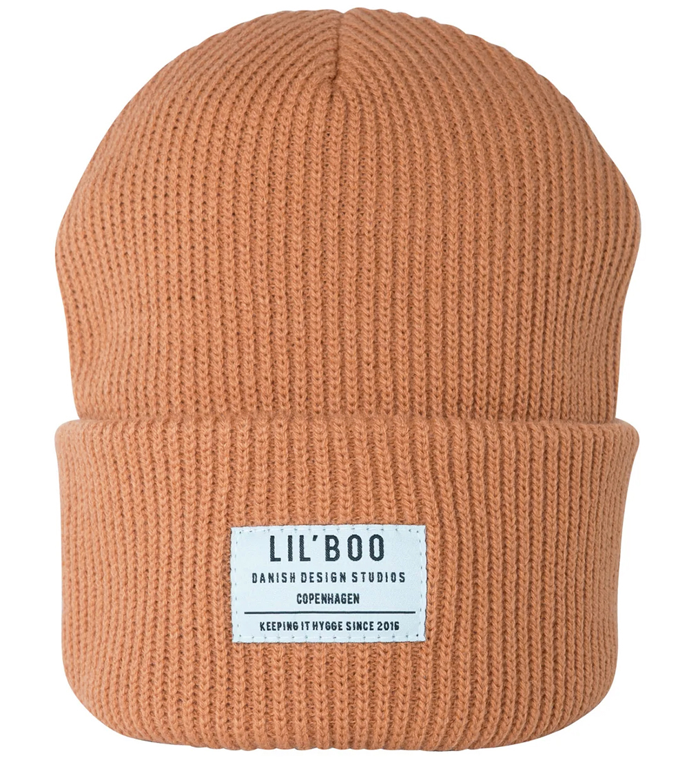 Lil'Boo Copenhagen Mütze - Strick - Gemütlich Beanie - Aprikose - Lil' Boo Copenhagen - 4-13 år - Mützen