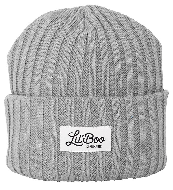 Lil'Boo Copenhagen Hue - Strik - Uld - Light Grey Melange