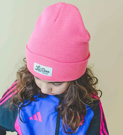 Lil'Boo Copenhagen Hue - Strik - Classic Beanie - Pink