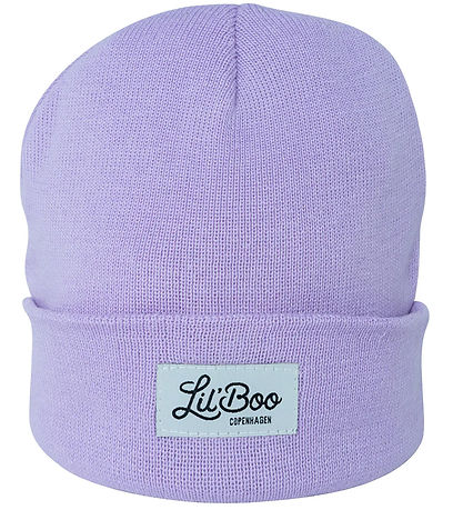 Lil'Boo Copenhagen Hue - Strik - Classic Beanie - Lilac Lil'Boo Copenhagen Hue - Strik - Classic Beanie - Lilac
