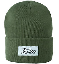 Lil' Boo Copenhagen Hue - Strik - Classic beanie - Olive Lil' Boo Copenhagen Hue - Strik - Classic beanie - Olive