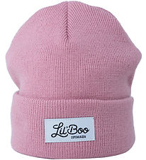 Lil'Boo Copenhagen Hue - Strik - Classic Beanie - Dusty Pink Lil'Boo Copenhagen Hue - Strik - Classic Beanie - Dusty Pink