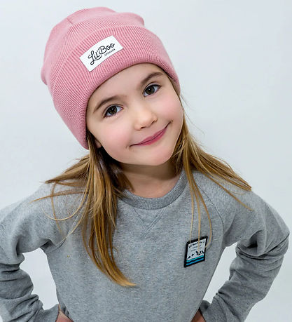 Lil'Boo Copenhagen Hue - Strik - Classic Beanie - Dusty Pink