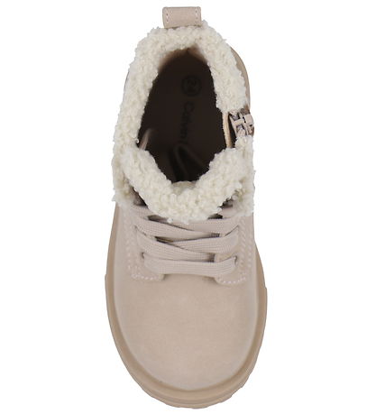 Calvin Klein Støvler - Lace-Up - Antique Rose