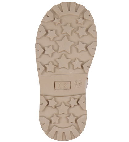 Calvin Klein Støvler - Lace-Up - Antique Rose