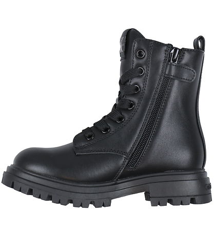 Calvin Klein Støvler - Lace-Up - Sort