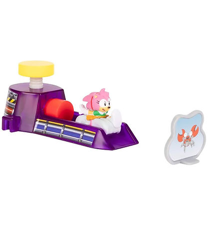 Sonic Legetøj - Go Go Racers Mini Launcher - Amy