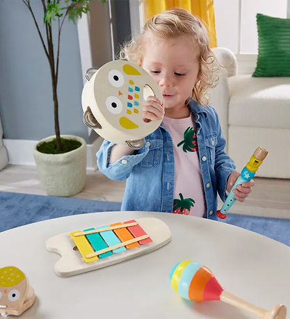 Fisher-Price - Musiksæt - Træ - 6 Dele Fisher-Price - Musiksæt - Træ - 6 Dele