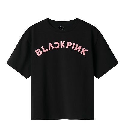 Name It T-Shirt - NkfOxana - BlackPink - Black Name It T-Shirt - NkfOxana - BlackPink - Black