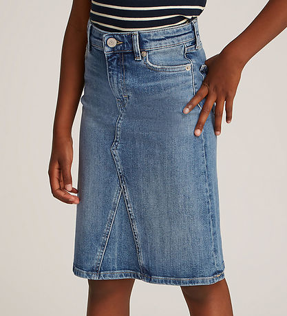 Tommy Hilfiger Nederdel - Long Denim - Vintage